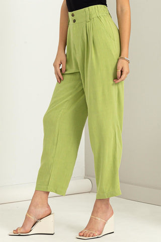 Pale Olive Pants