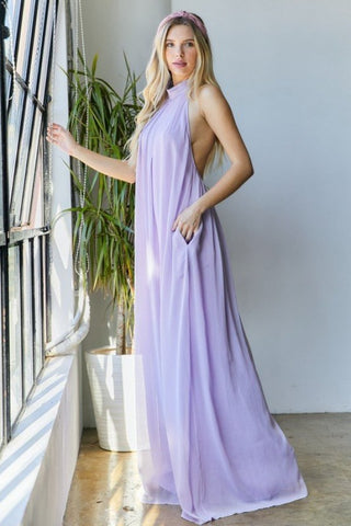 Lilac Wide Leg Jumpsuit